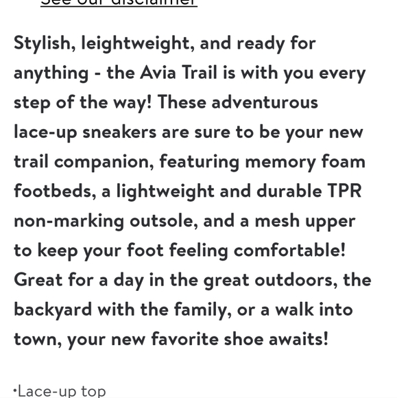 Avia Women's Trail Shoes - Picture 7 of 9